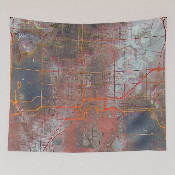 Item preview,  Tampa Florida Street Map Urban designed and sold by IvonDesign.
