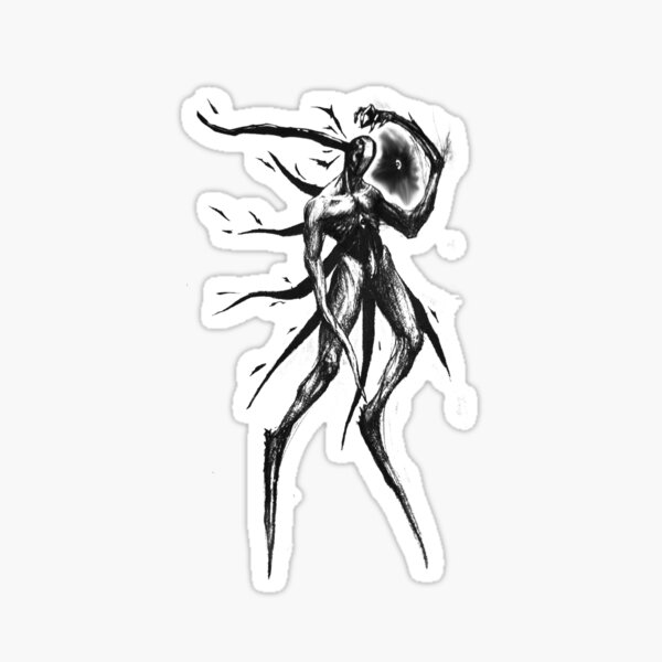 Slender Stickers Redbubble - kate the chaser model for horror games roblox