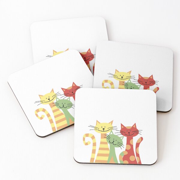 Item preview, Cartoon Cute Cats designed and sold by Mushrankhan.