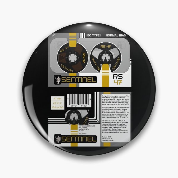 Item preview, Casete Sentinel RS47 tipo 1 de carrete a carrete (anverso y reverso) designed and sold by B-96-J.