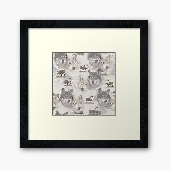 Canadian Wildlife Framed Art Print