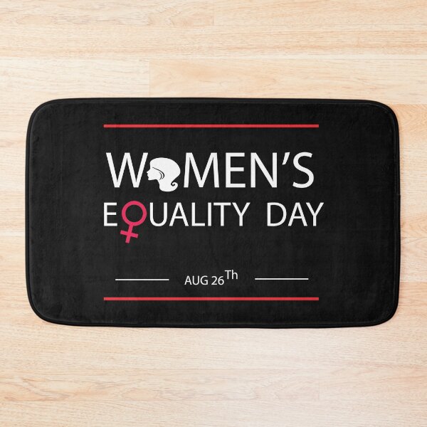 Item preview, women's equality day tshirt designed and sold by scriptscode.
