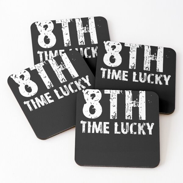 Item preview, 8th time lucky designed and sold by funnytshirtco.