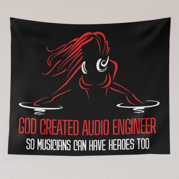 Item preview, Audio technician saying Cool Dj Musician quote designed and sold by OneTimeEngineer.