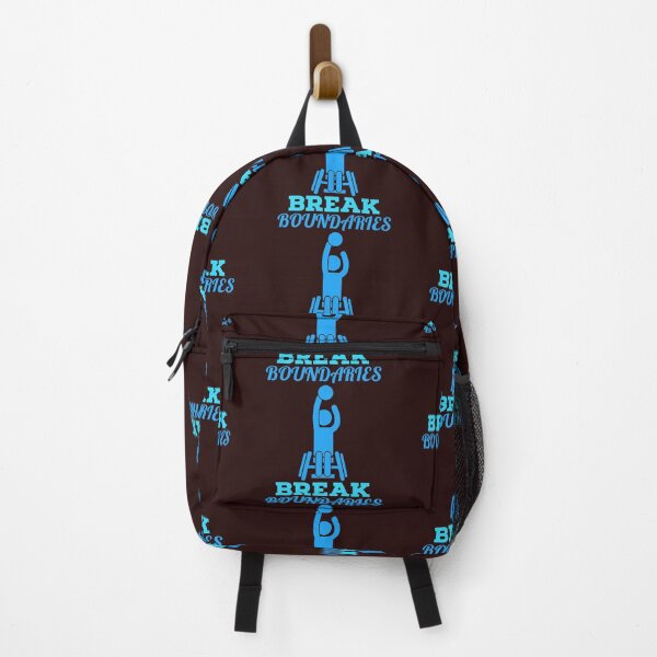 Item preview, break boundaries.  differently abled individual playing basketball designed and sold by doctors-apparel.