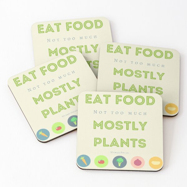 Item preview, Eat Food, Not Too Much, Mostly Plants designed and sold by aliveinmiddle.