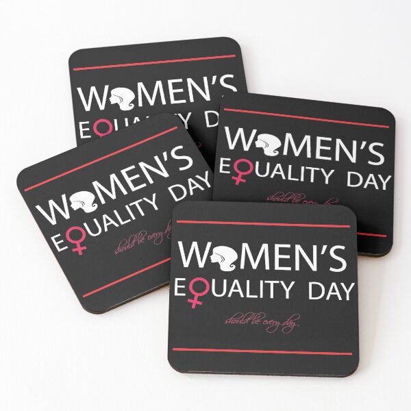 Item preview, women's equality day t-shirt designed and sold by scriptscode.