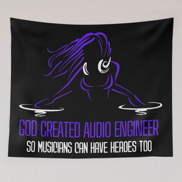 Item preview, Audio technician saying Cool Dj Musician quote designed and sold by OneTimeEngineer.