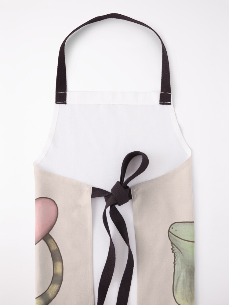 Alternate view of Iguana Love You Apron