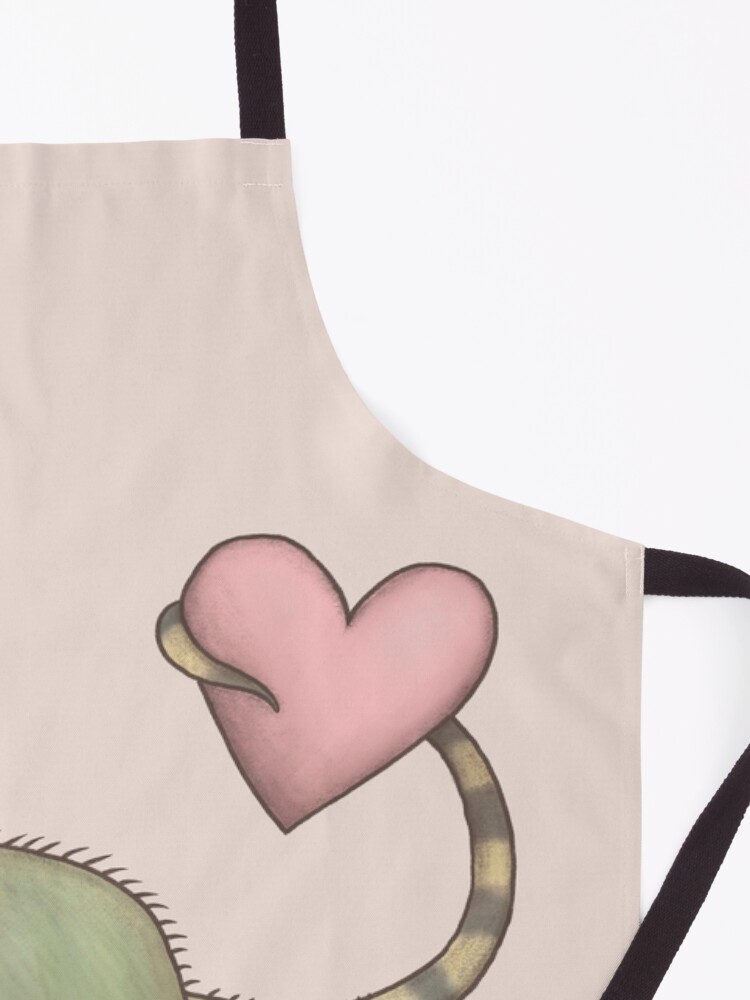 Alternate view of Iguana Love You Apron