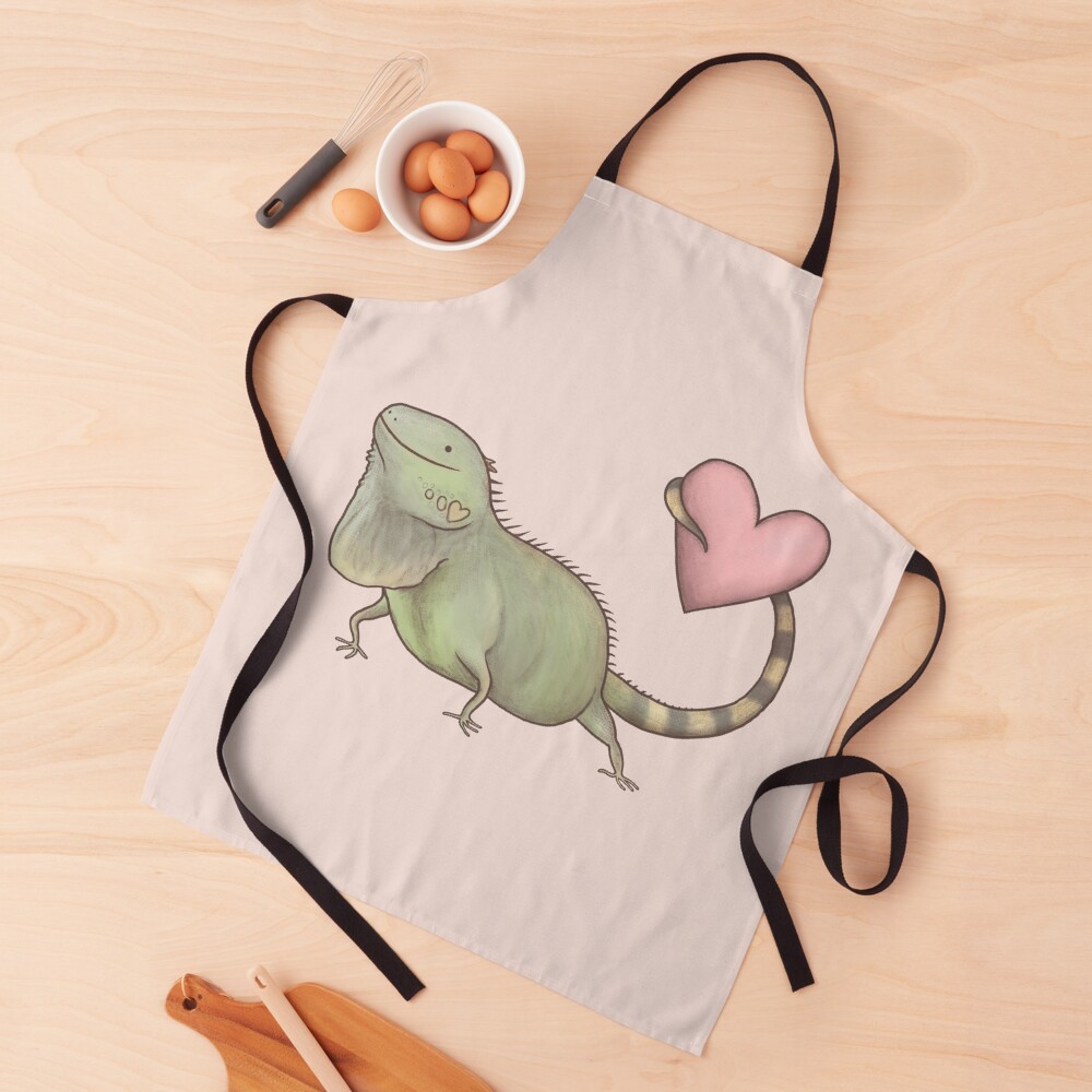 Iguana Love You Apron