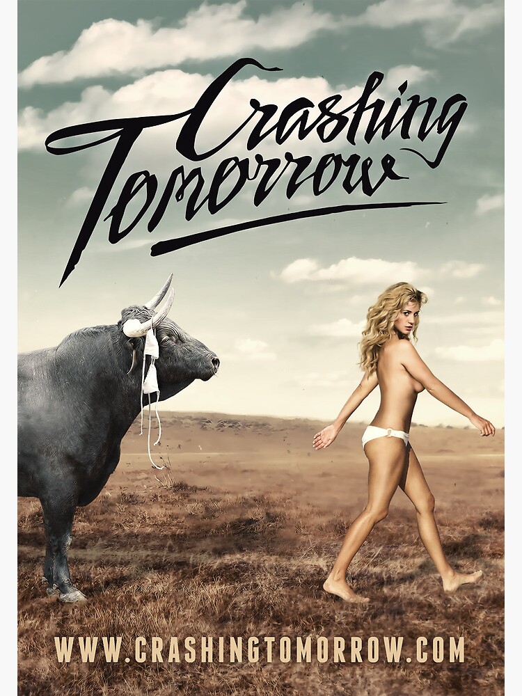 Crashing Tomorrow 'White Bikini' Poster by CrashingTomorro