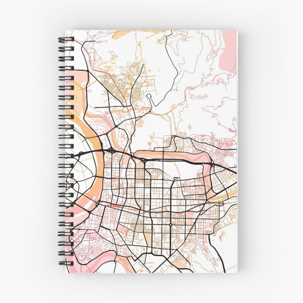 Item preview, Taipei Taiwan Street Map Color designed and sold by IvonDesign.