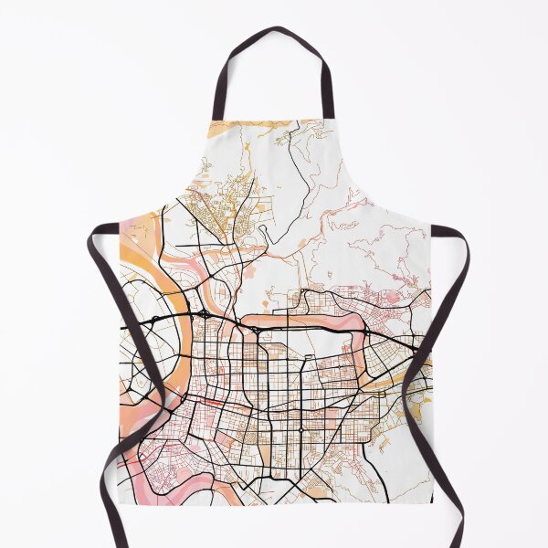 Item preview, Taipei Taiwan Street Map Color designed and sold by IvonDesign.