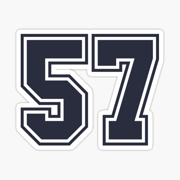 57 Sports Number Fifty-Seven | Poster