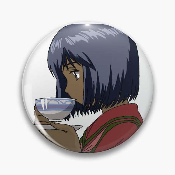 Red Kimono Ocha Pin