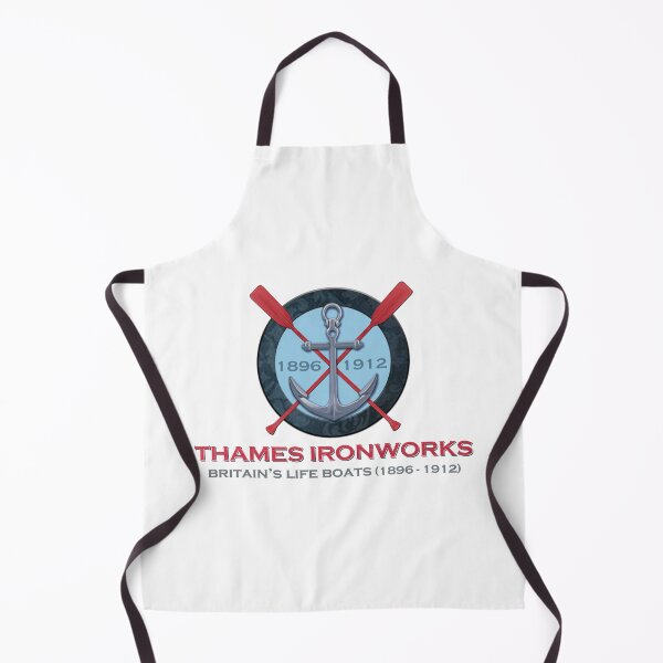 Item preview, Thames Ironworks Logo designed and sold by Spyinthesky.
