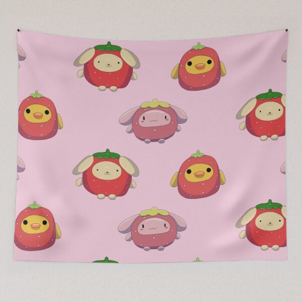 Item preview, Strawberry plushies designed and sold by annoyingarts.