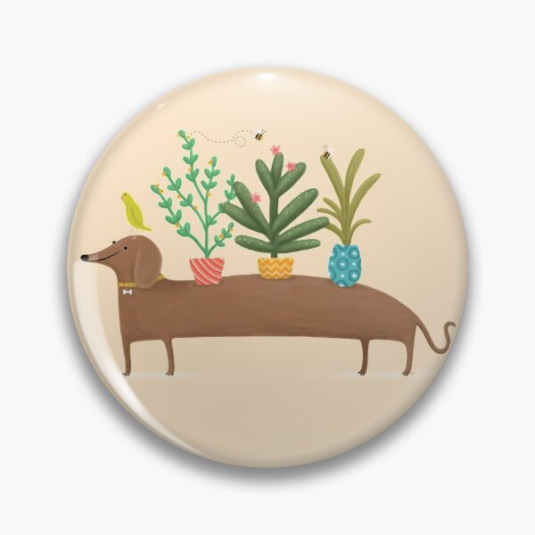Item preview, Dacshund & Parrot designed and sold by SophieCorrigan.