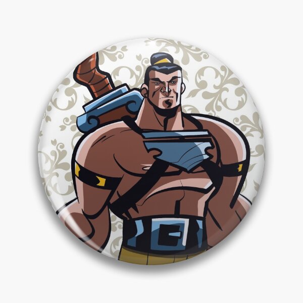 Item preview, The classic warrior with big sword designed and sold by YamRoni.