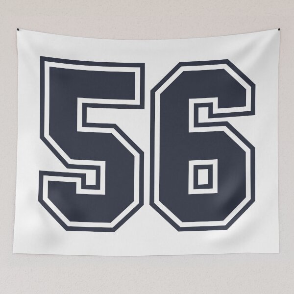 Item preview, 56 Sports Number Fifty-Six designed and sold by HelloFromAja.