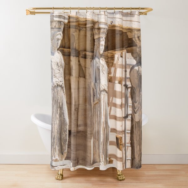 Caryatids Shower Curtain