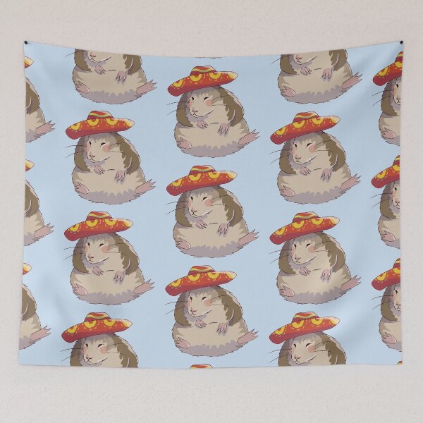 Item preview, Fat rat with a hat designed and sold by annoyingarts.