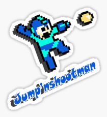 Jump'nshootman Sticker