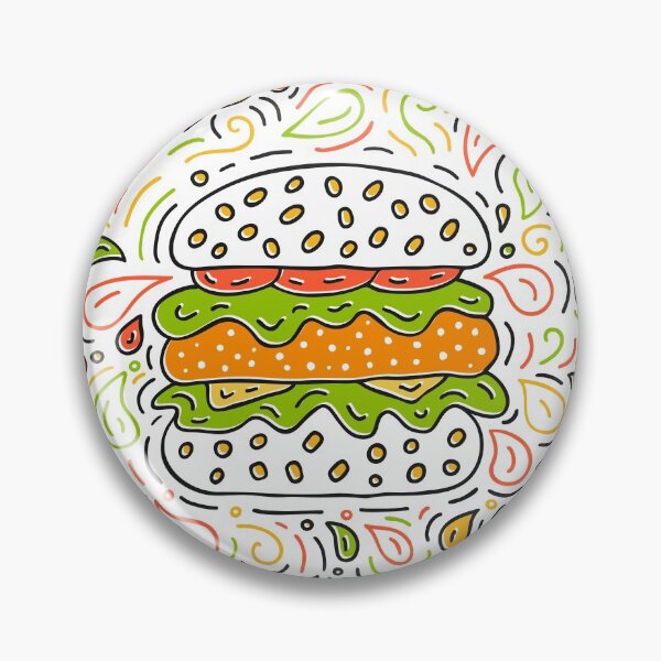 Item preview, Doodle burger designed and sold by AidanShea.