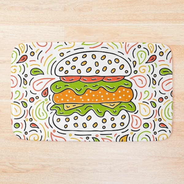 Item preview, Doodle burger designed and sold by AidanShea.