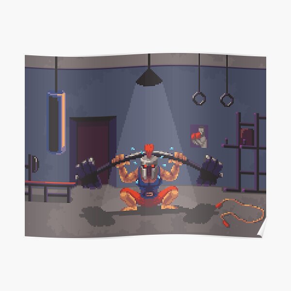 Gym Knight Poster