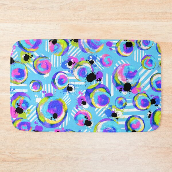 Item preview, Swirly Blotches on Sky Blue designed and sold by RC-aRtY.