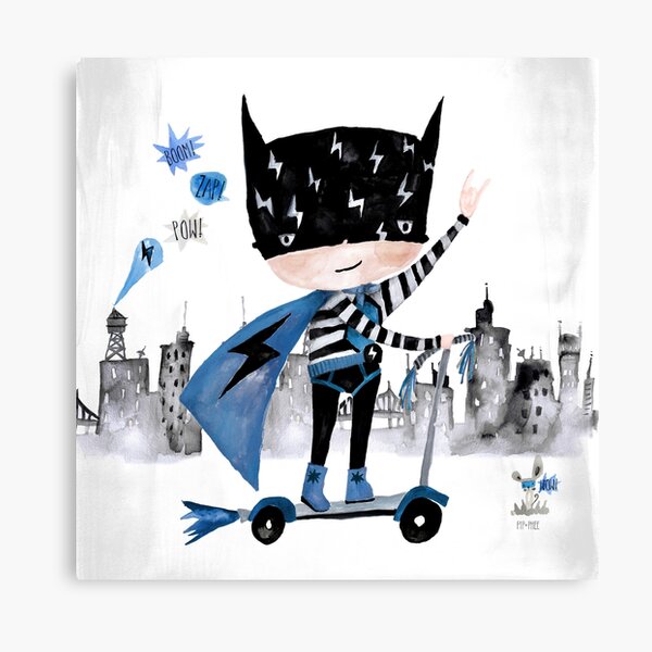 Pip+Phee Superdude Art Print Canvas Print