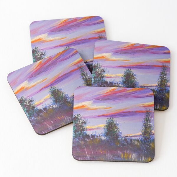 Item preview,  Countryside evening view Abstract artwork - bestselling designed and sold by August-E.