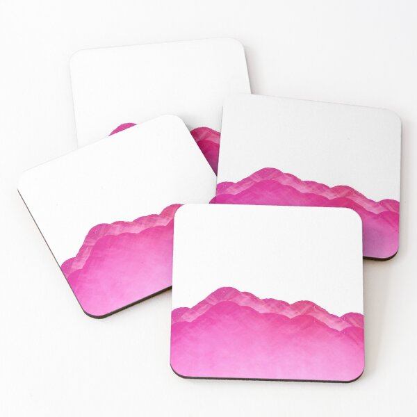 Item preview, Digital Mountains - Pink  designed and sold by VivartDesigns.