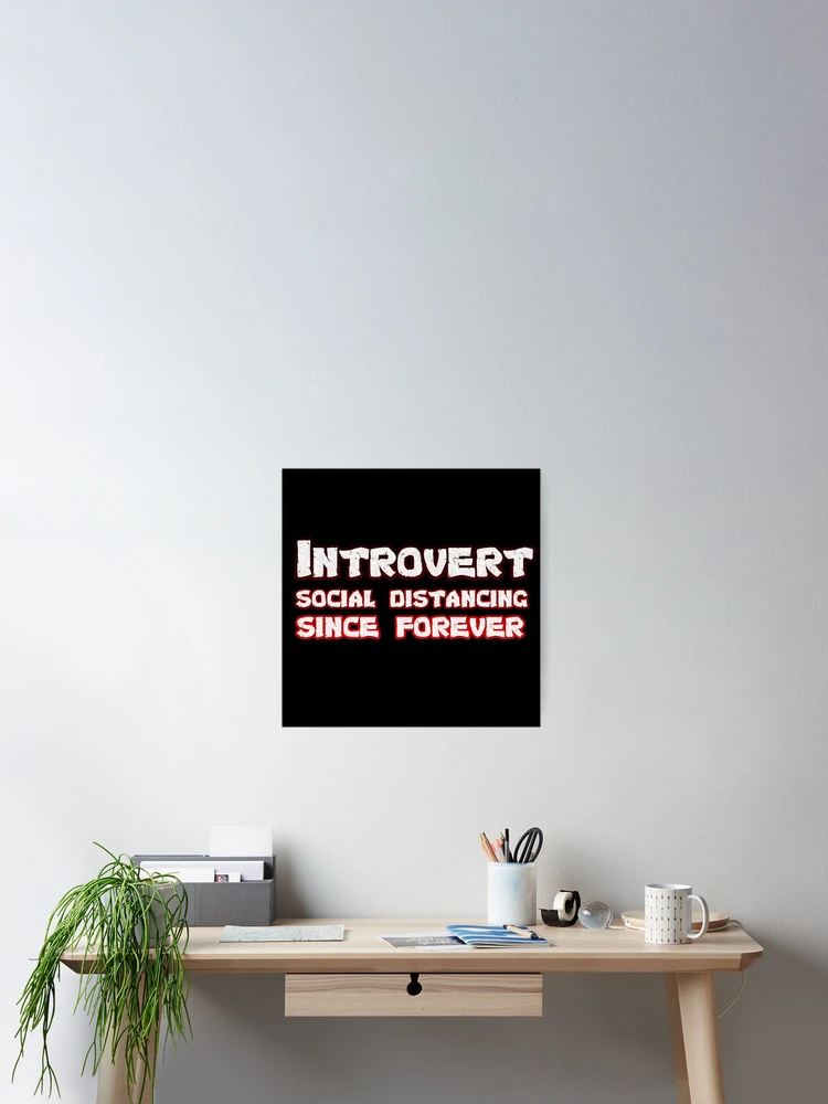 Thumbnail 2 of 3, Poster, Introvert designed and sold by WorldEngine.