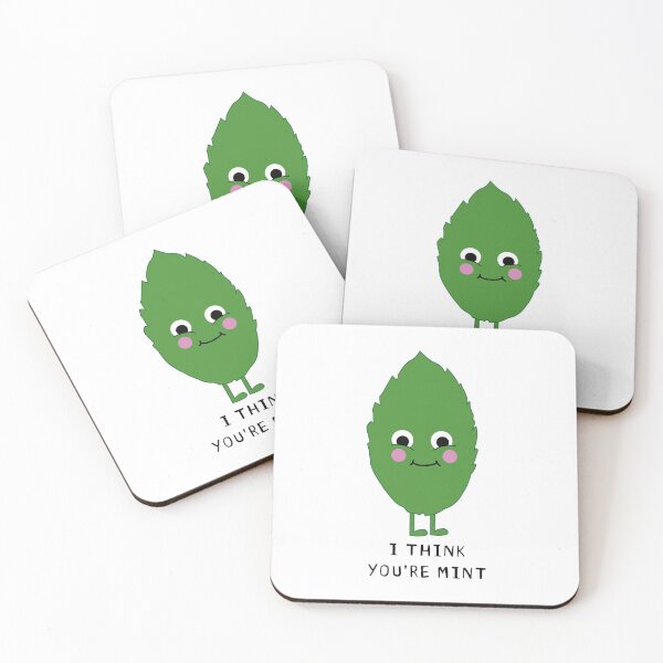 Item preview, I Think You're Mint, Cute Pun designed and sold by OdysseusMilt.