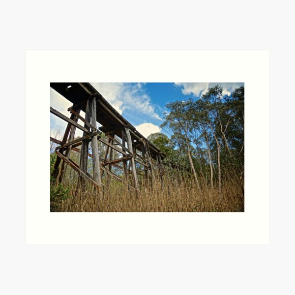 Item preview, Old Trestle Rail Bridge designed and sold by D-GaP.