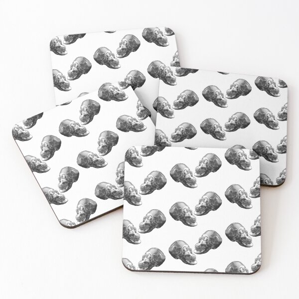 Item preview, Skull on White Background designed and sold by Stacey Vivian.