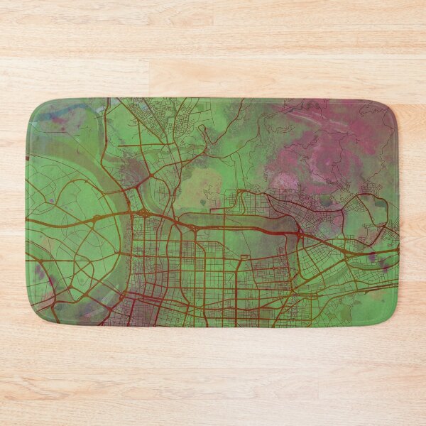 Item preview, Taipei Taiwan Street Map Green Planet designed and sold by IvonDesign.
