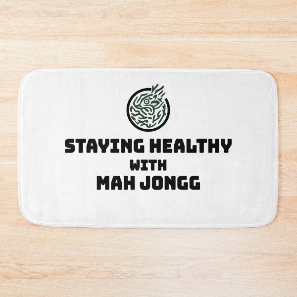 Item preview, Staying Healthy with Mah Jongg Joker designed and sold by thestreetslocal.