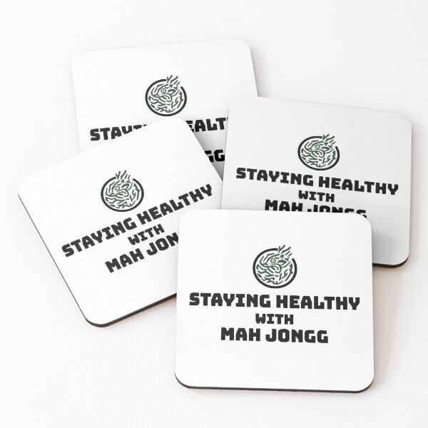 Item preview, Staying Healthy with Mah Jongg Joker designed and sold by thestreetslocal.
