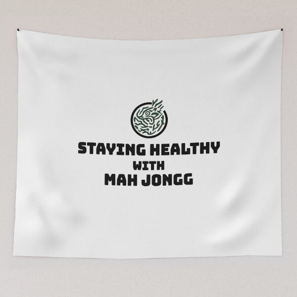 Item preview, Staying Healthy with Mah Jongg Joker designed and sold by thestreetslocal.
