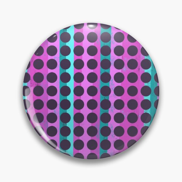 Item preview, Pink & Aqua Spots on Dark Mauve V2 designed and sold by RC-aRtY.