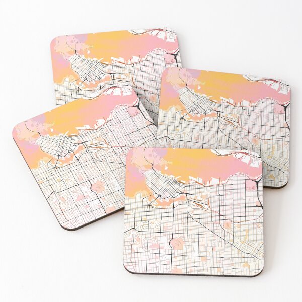 Item preview, Vancouver Canada  Street Map Green Planet designed and sold by IvonDesign.
