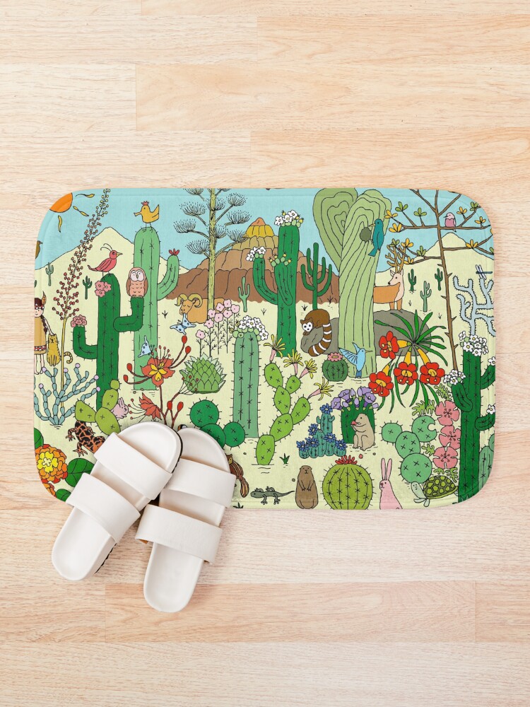 Alternate view of Arizona Desert Museum Bath Mat