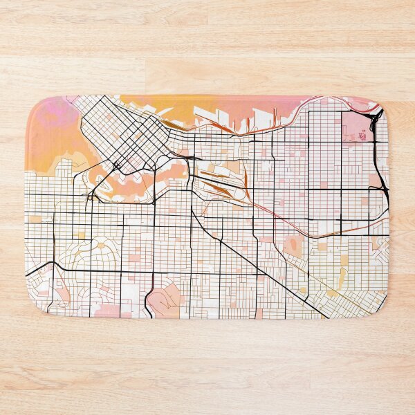 Item preview, Vancouver Canada  Street Map Green Planet designed and sold by IvonDesign.