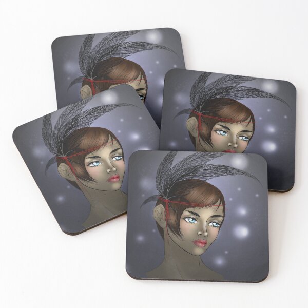 Item preview, show girl snowy day designed and sold by blanksama.