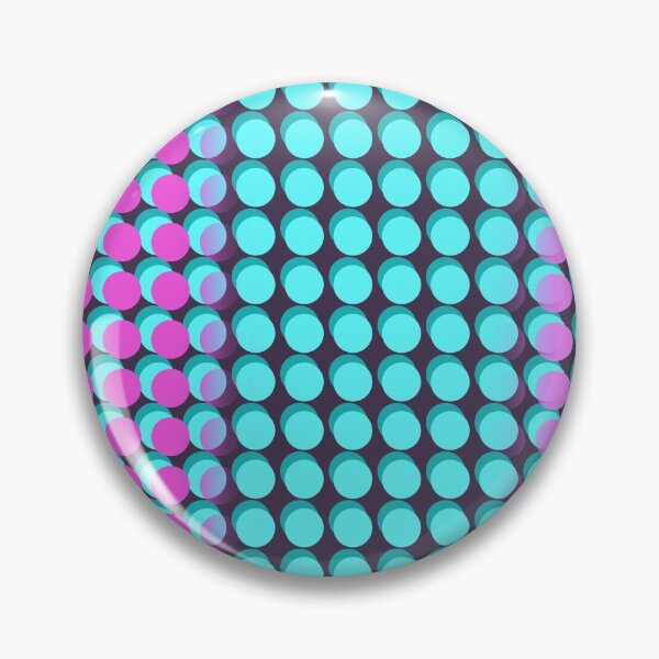 Item preview, Aqua & Pink Spots on Dark Mauve designed and sold by RC-aRtY.
