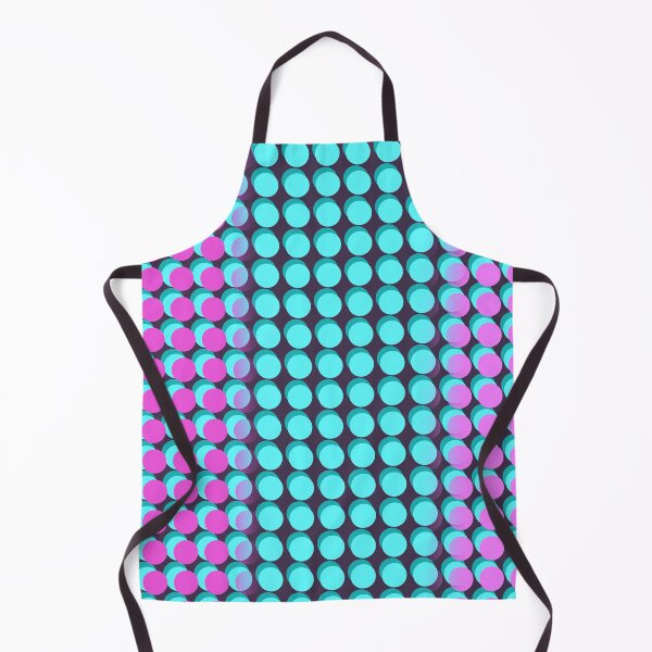 Item preview, Aqua & Pink Spots on Dark Mauve designed and sold by RC-aRtY.